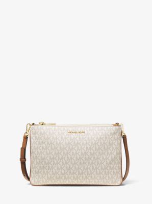 michael michael kors adele logo crossbody bag